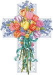 (image for) Spring Season Floral Cross